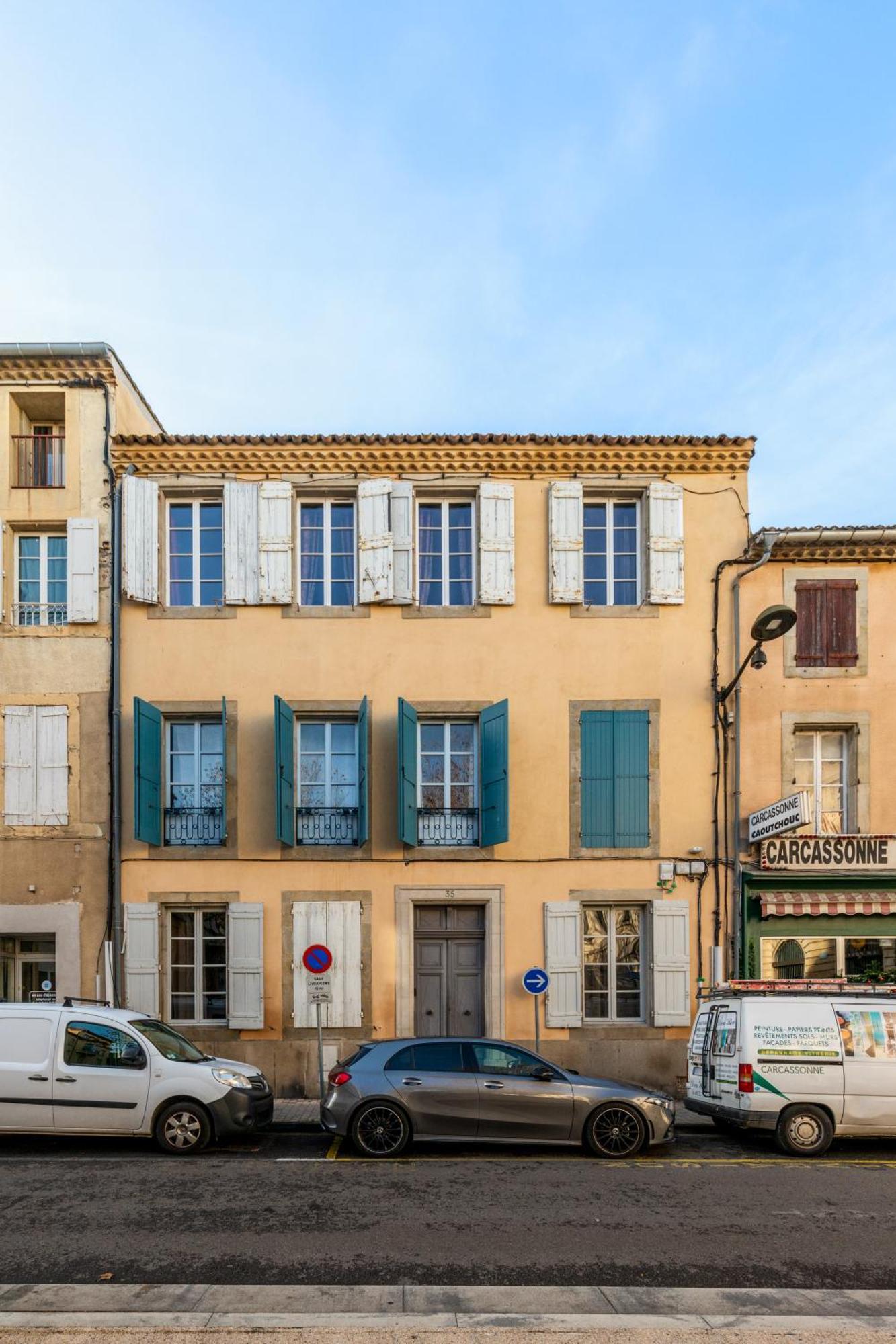 Ferienwohnung Le Saint Louis - Hyper Centre - Standing - Fibre Carcassonne Exterior foto